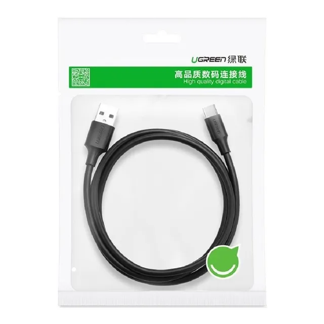 Cable Usb-c 2.0 Carga Rapida Negro Android Original Pc (2m)