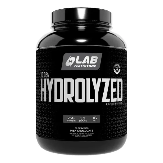 Proteína Hidrolizada 100% Lab Nutrition Chocolate 2.6kg Rápida Absorción | Cuotas sin interés