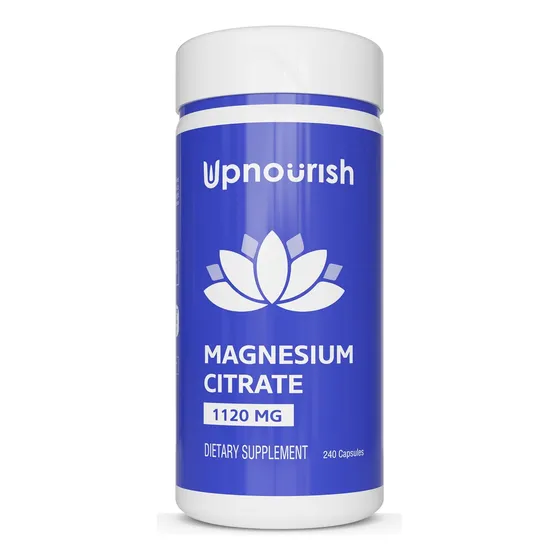Citrato De Magnesio Puro  1120 Mg 240 Capsulas