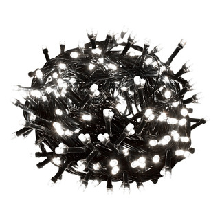 Serie Navideña 100 Led Luz Blanca 8 Funciones 7 Metros Serie Navideña 100 Led Luz Blanca 8 Funciones 7 Metros
