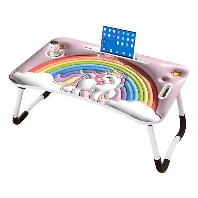 Mesa Plegable Para Cama, Soporte Plegable Mesa Portátil