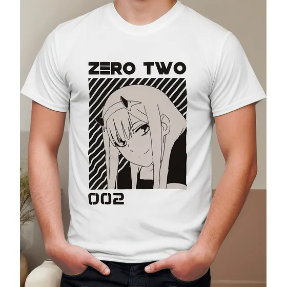 Playera Anime Manga Darling In The Franxx Zero Two #2514
