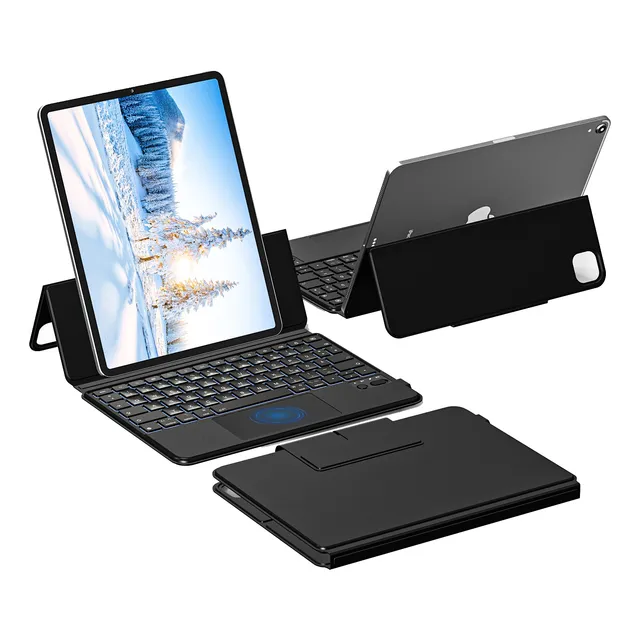 Teclado Magic Keyboard Con Ñ Compatible Para iPad 11th