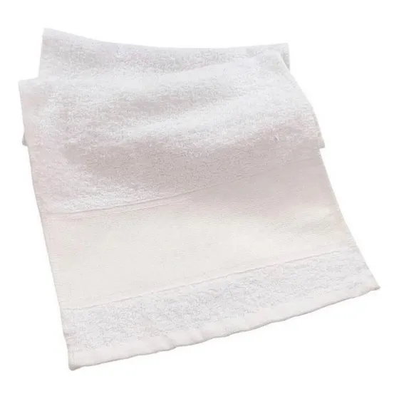 Kit 40 Toalhas Lavabo Branco Para Bordar Liso