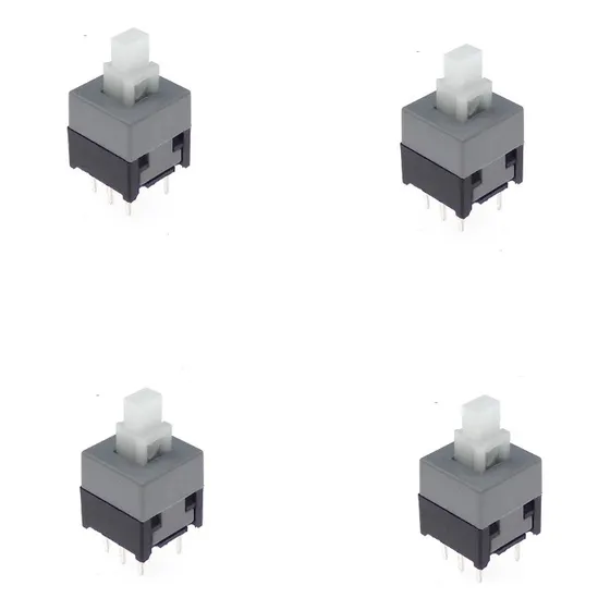 Micro Pulsador Switch Interruptor Sin Bloqueo 6 Pines