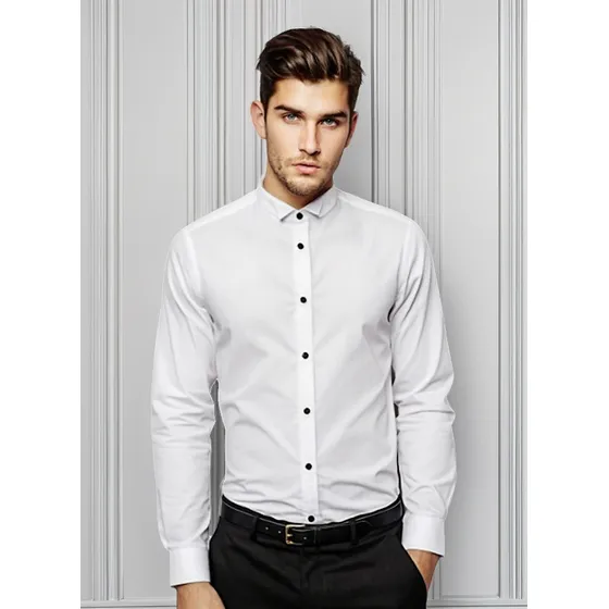 Camisa Cuello Paloma Hombre, Slim , Exclusiva  Envió Gratis