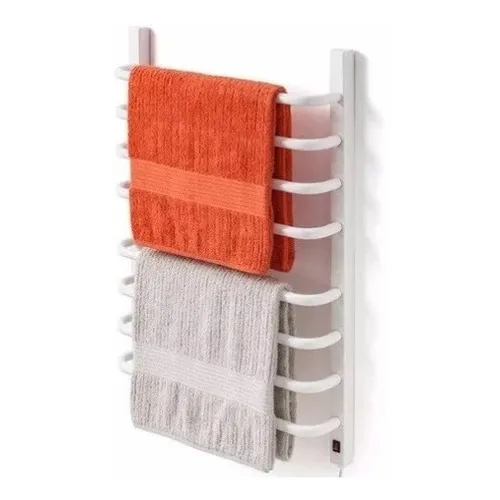 Aquecedor De Toalhas Térmico Para 2 Toalhas Branco 220v Fio Lado Esquerdo Flape