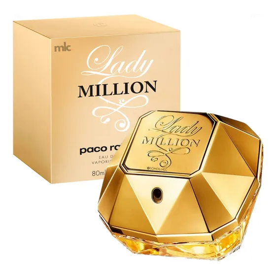 Perfumes Lady Million Paco Rabanne Dama 100ml Originales
