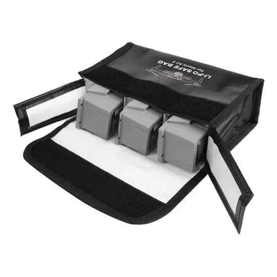 Bolsa Ignifuga Bolsa Seguridad Batería Drone Dji Air 2 Y 2s