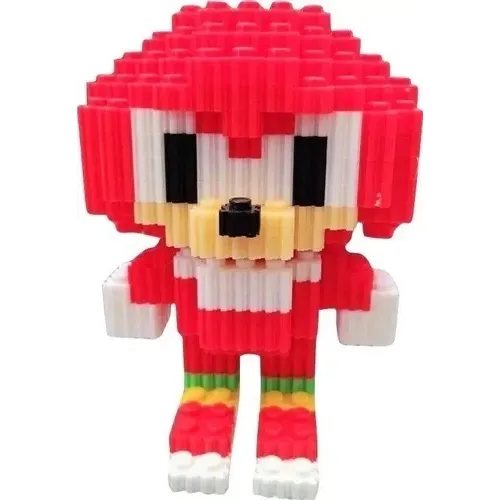 Mini Bloques Sonic Knucles 3d Armable