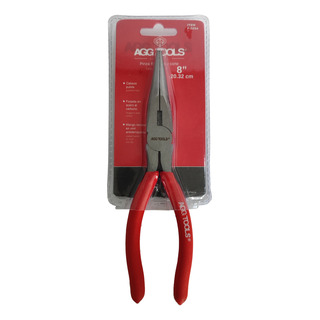Pinza Punta Y Corte 8', Mango De Vinil Agg Tools Pinza Punta Y Corte 8', Mango De Vinil Agg Tools