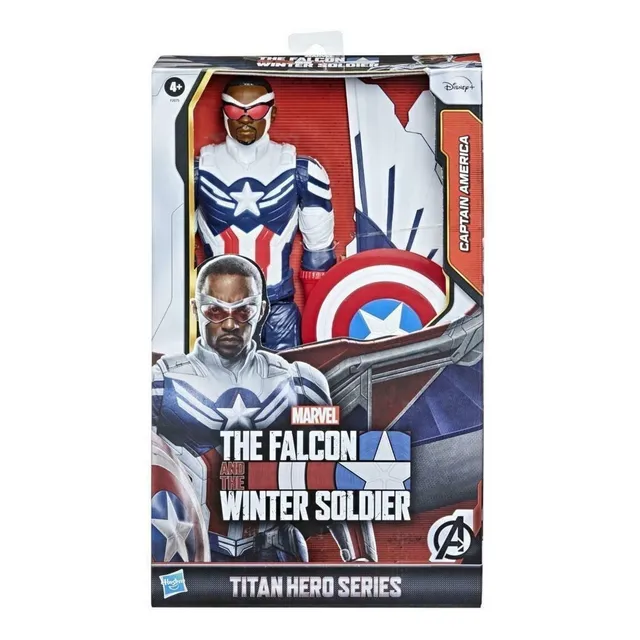 Marvel Falcon Capitán América  De 30 Cm. Original Hasbro