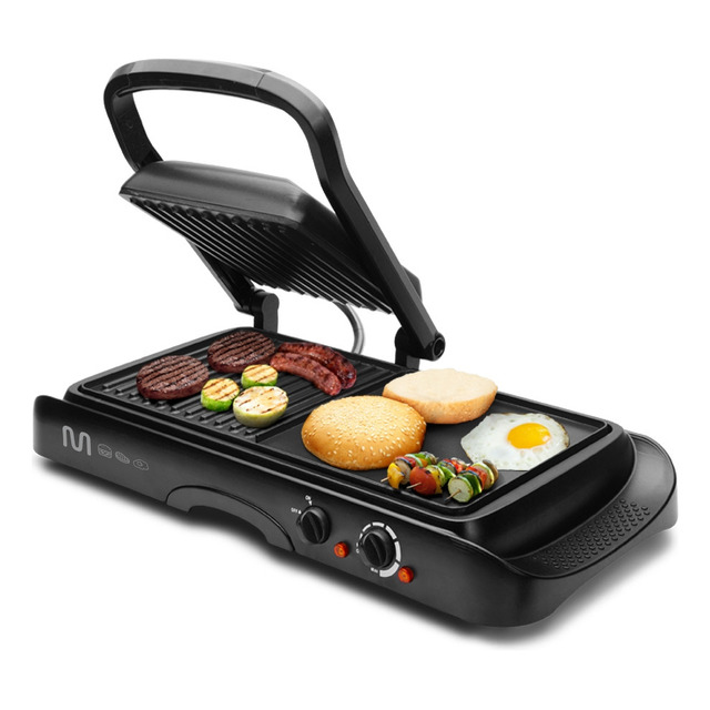 Grill 2 Em 1 1500w Preto Multi - Go120