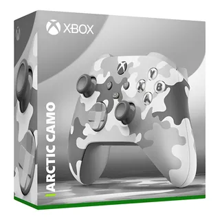 Controle Xbox Arctic Camo - Sem Fio - Original Microsoft Controle Xbox Arctic Camo - Sem Fio - Original Microsoft