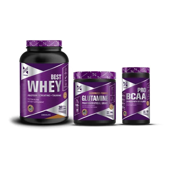 Xtrenght Proteina + Glutamina + Bcaa Pro - Envío Gratis!