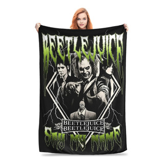 Beetlejuice Manta De Franela Estampada 150*200cm Beetlejuice Manta De Franela Estampada 150*200cm