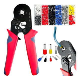 Kit De Herramientas Para Prensar Férulas Terminales 1200pcs Kit De Herramientas Para Prensar Férulas Terminales 1200pcs