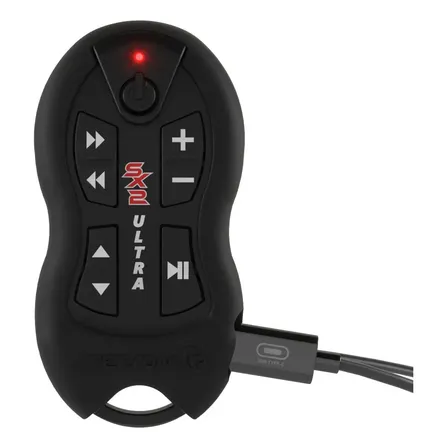 Controle Longa Distancia Stetsom SX Ultra Preto 500m Com Bateria Recarregavel USB Acompanha Cabo