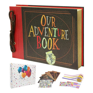 Libro De Aventuras Álbum De Recortes Pixar Up Hecho A Mano Libro De Aventuras Álbum De Recortes Pixar Up Hecho A Mano
