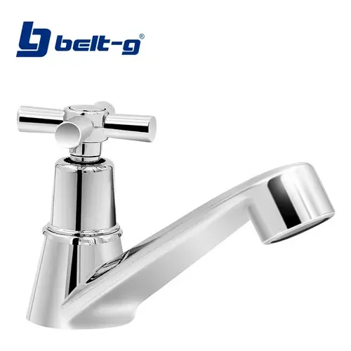 Llave De Lavamano Metalica Cromada Belt G Spike
