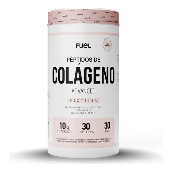 Péptidos De Colágeno, Vitamina C + Magnesio Sin Sabor | Fuel