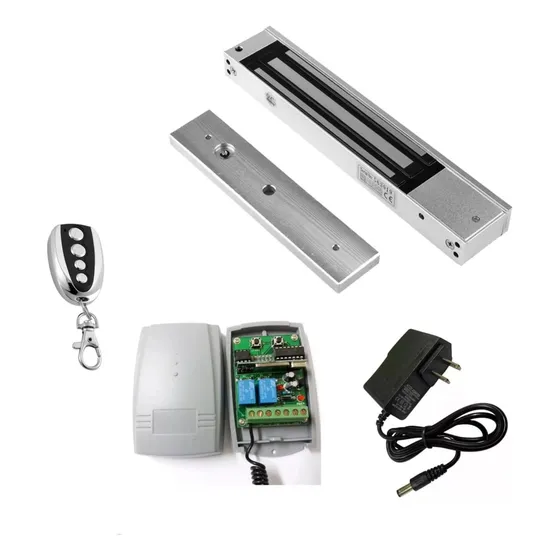 Kit Cerradura Magnetica  Control De Acceso Puerta. 
