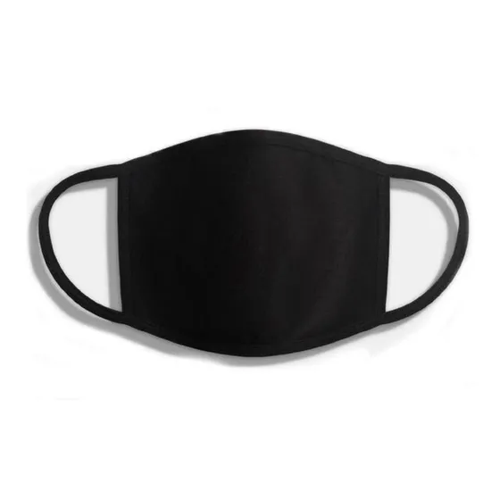 Barbijo Tapaboca Reutilizable Secado Rápido Anmat Color Negro