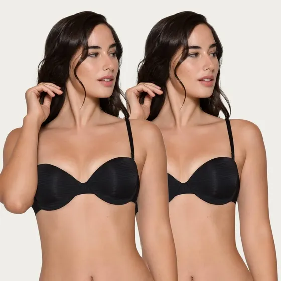 Pack 2 Pack Sosten Strapless Be Pretty Wdp Triumph 38c