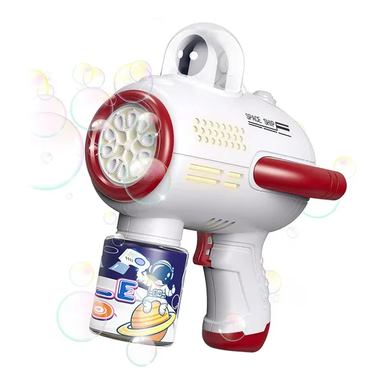 Pistola Burbujas Burbujero Astronauta Pilas Nave Espacial Ax