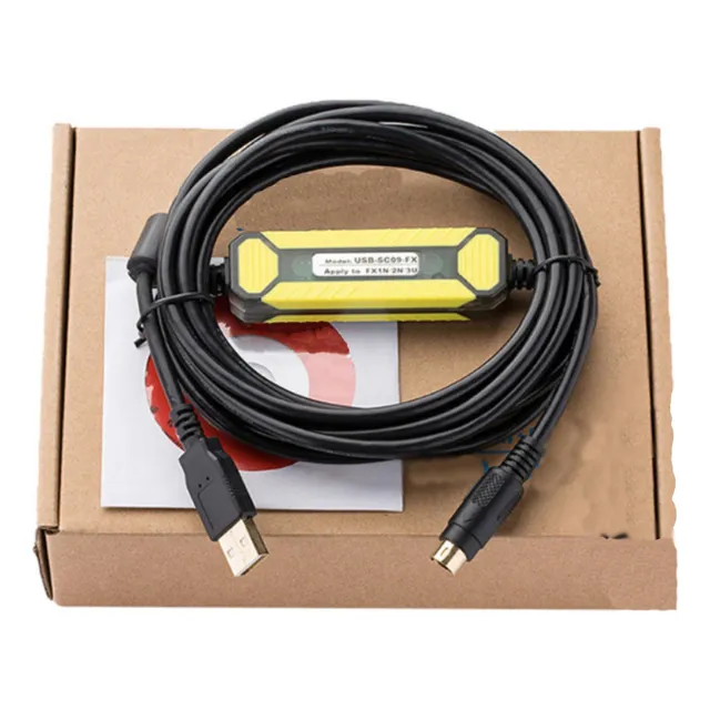 Cable Usb Rs422 Plc Melsec Para Mitsubishi Fx Usb-sc09-fx