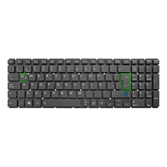 Teclado Para Toshiba L55-b5267rm S55t-b L50-b S55-b S50-b La