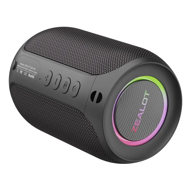 Bocina S32 Pro Bluetooth Portátil Con Graves Potentes