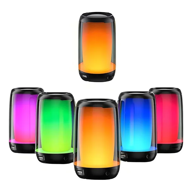 Altavoz Magnético Portátil Para Bluetooth Multifuncional Rgb