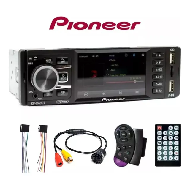 Reproductor Pantalla 1 Din Pioneer Bluetooth Camara