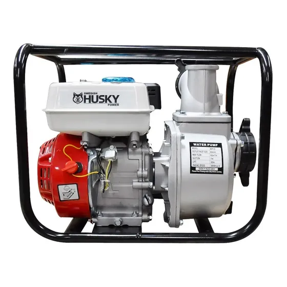 Motobomba Bomba De Agua A Gasolina Husky 3x3 Pulg 6.5 Hp