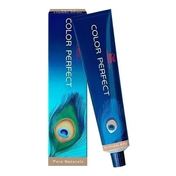  Tintura Color Perfect Wella Tono 7/38 Rubio Medio Dorado Perla