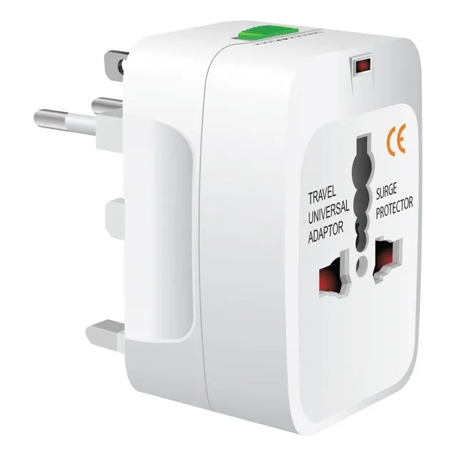 Adaptador Convertidor Enchufe Europeo Universal Viaje 0 Usb