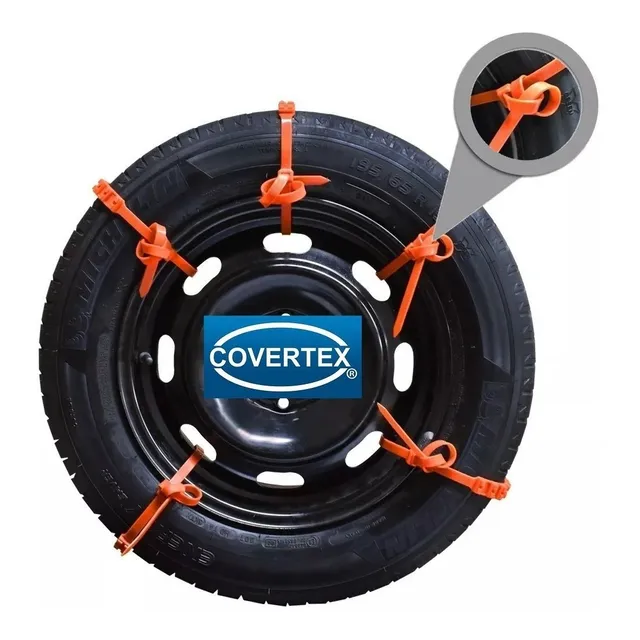 Cadena Nieve Barro Auto Camioneta Kit Precinto Tracción X10