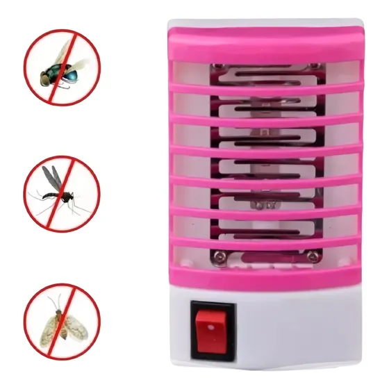 Mini Lampara Led Noctura Atracción Insectos Masta Mosquitos
