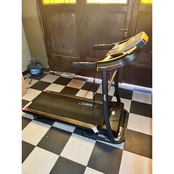 Cinta Correr Caminar Enerfit 780 Electrica Color Negra