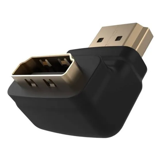 Adaptador Tipo L Hdmi Macho A Hdmi Hembra 90 Grados