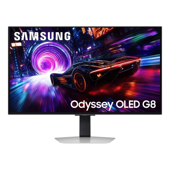 Monitor Odyssey Oled G8 32 4k Gamer Prata Samsung Prata
