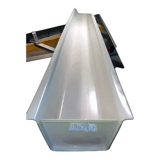Canal Pvc Aguas De Lluvia Trapezoidal