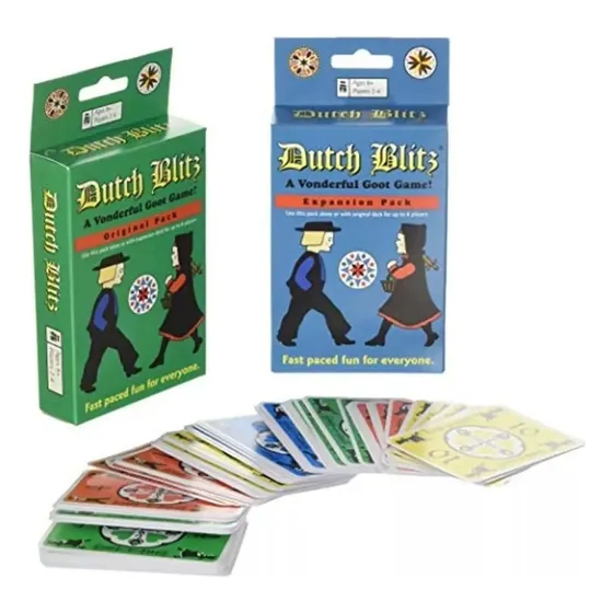 Jogo De Cartas Dutch Blitz, Combinação Original E Expansão