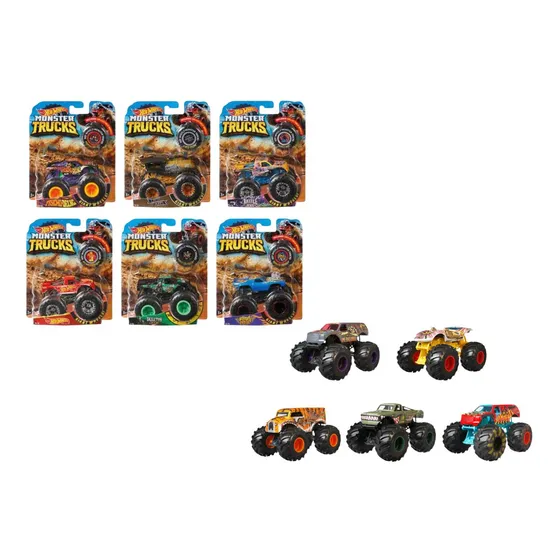 Monster Trucks Hot Wheels De Lujo Varios Modelos Hwlm