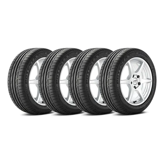 Kit 4 Pneus 205/50R17 Bridgestone Run Flat Potenza S001 89W Aro 17