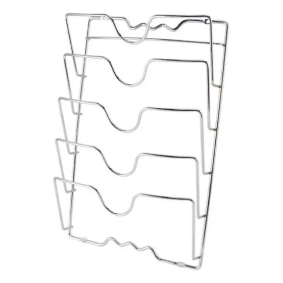 Soporte De Metal Para Colgar En La Pared Con Tapa Para Ollas