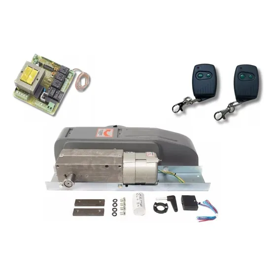 Kit Motor Portón Levadizo Vivaldi 0,33hp Con Placa Am2016