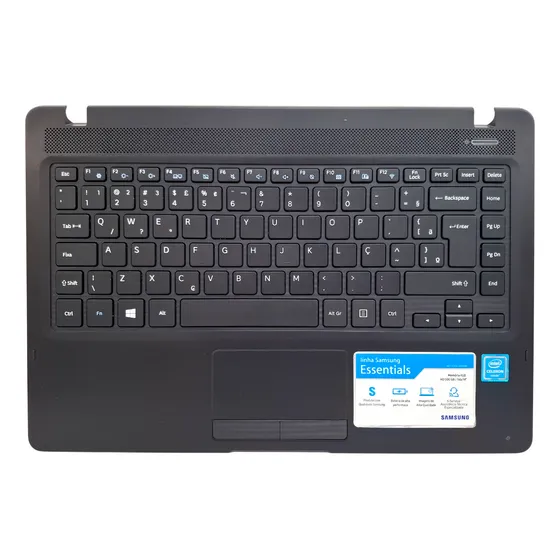 Carcaça Base Teclado Para Notebook Samsung Np500r4l