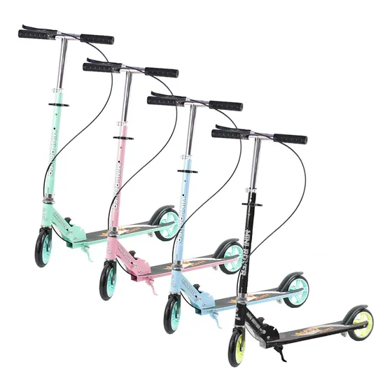 Patinete Profissional Freio Apoio De Pé Ajustável O Guidão